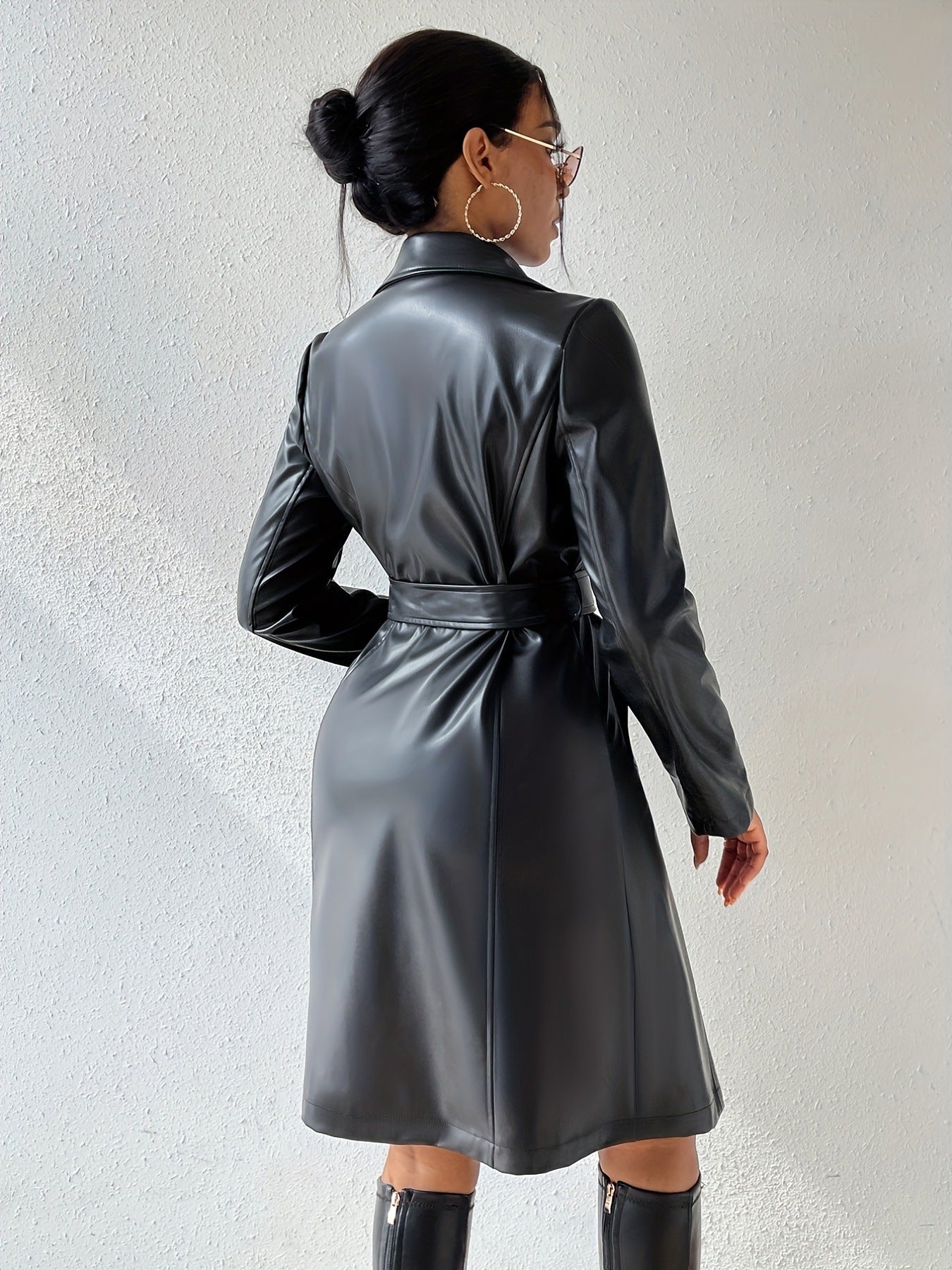 Veste en simili cuir femme – Style intemporel !