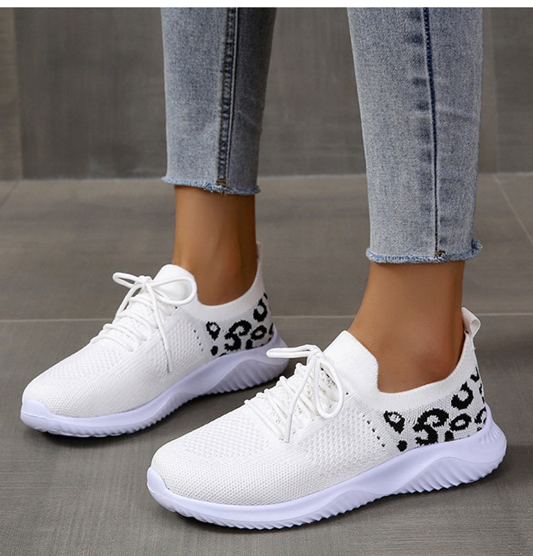 Sneakers Léopard Élégance
