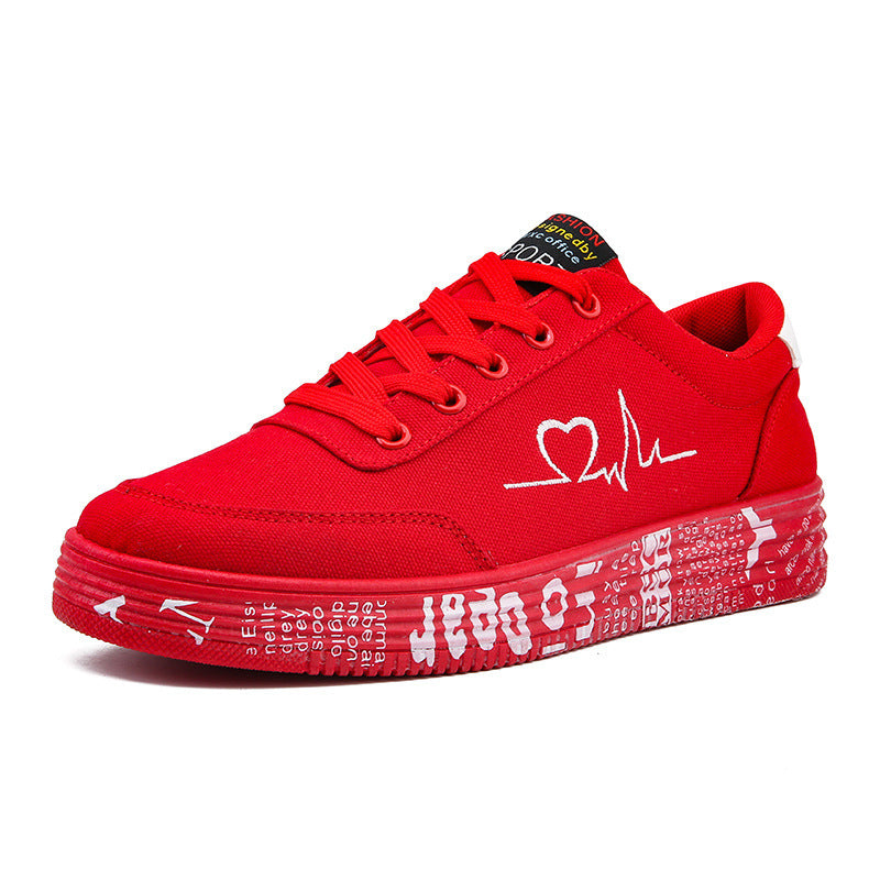 Baskets Love Print Unisexes