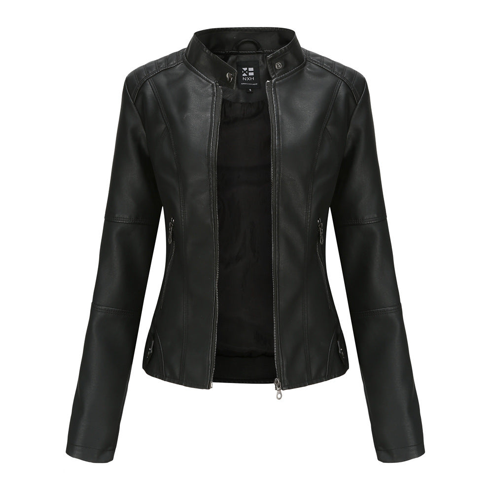 Veste Adèle en Cuir Chic
