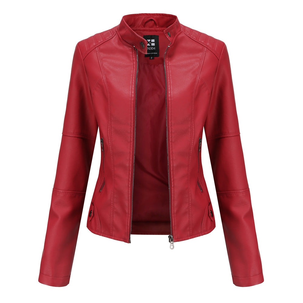 Veste Adèle en Cuir Chic