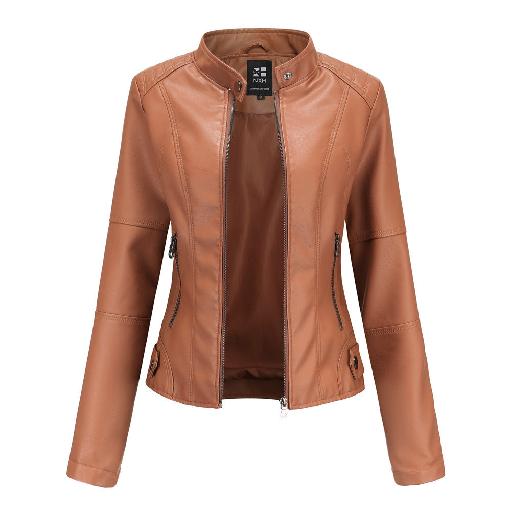 Veste Adèle en Cuir Chic