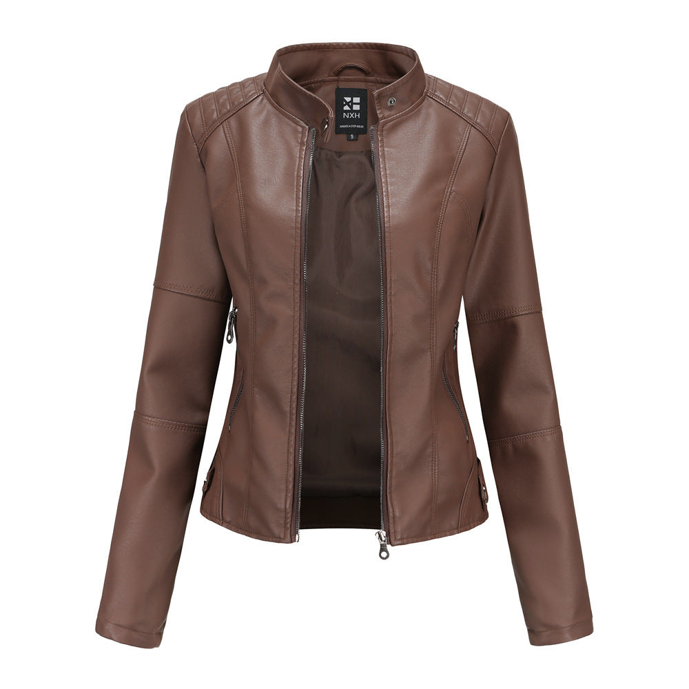 Veste Adèle en Cuir Chic