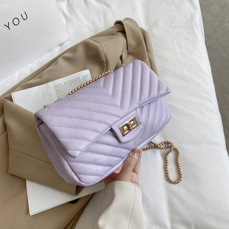 Sac Bandoulière Élégant à Chaîne pour Femme