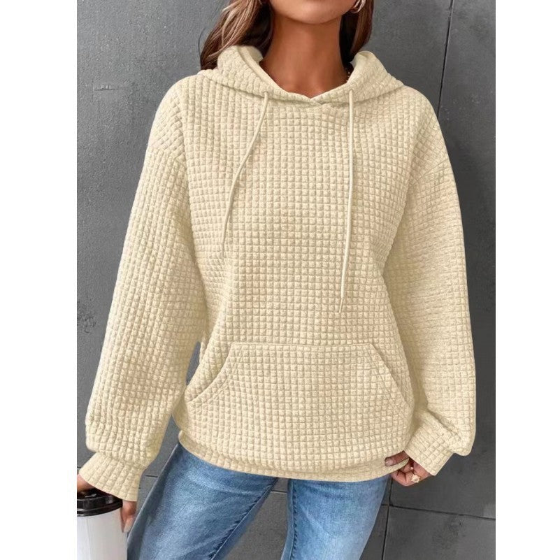 Pull femme ample uni – Confort et style décontracté