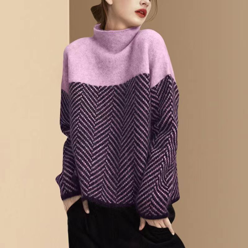 Pull col roulé épaissi – Chaleur et style pour l'hiver !