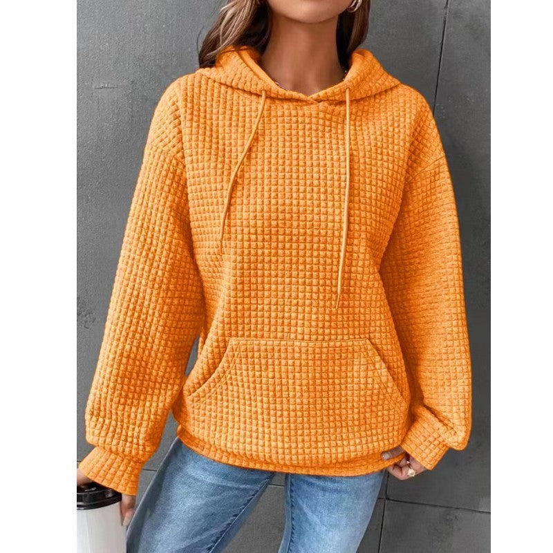 Pull femme ample uni – Confort et style décontracté
