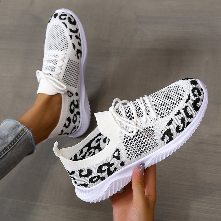 Sneakers Léopard Élégance