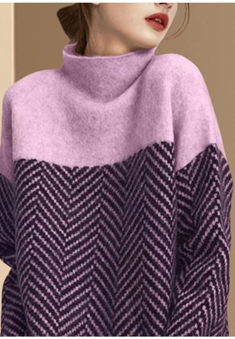 Pull col roulé épaissi – Chaleur et style pour l'hiver !