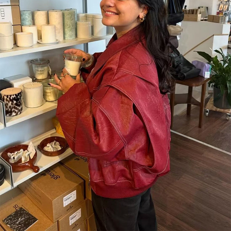 Veste Emma Biker Zippée