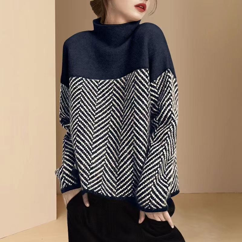 Pull col roulé épaissi – Chaleur et style pour l'hiver !