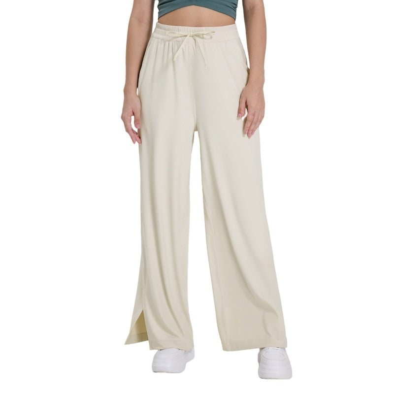 Loose Yoga Pants Side Pocket Leisure