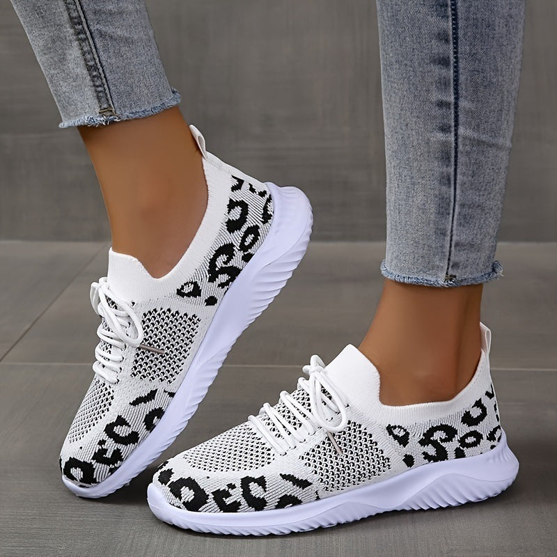 Sneakers Léopard Élégance