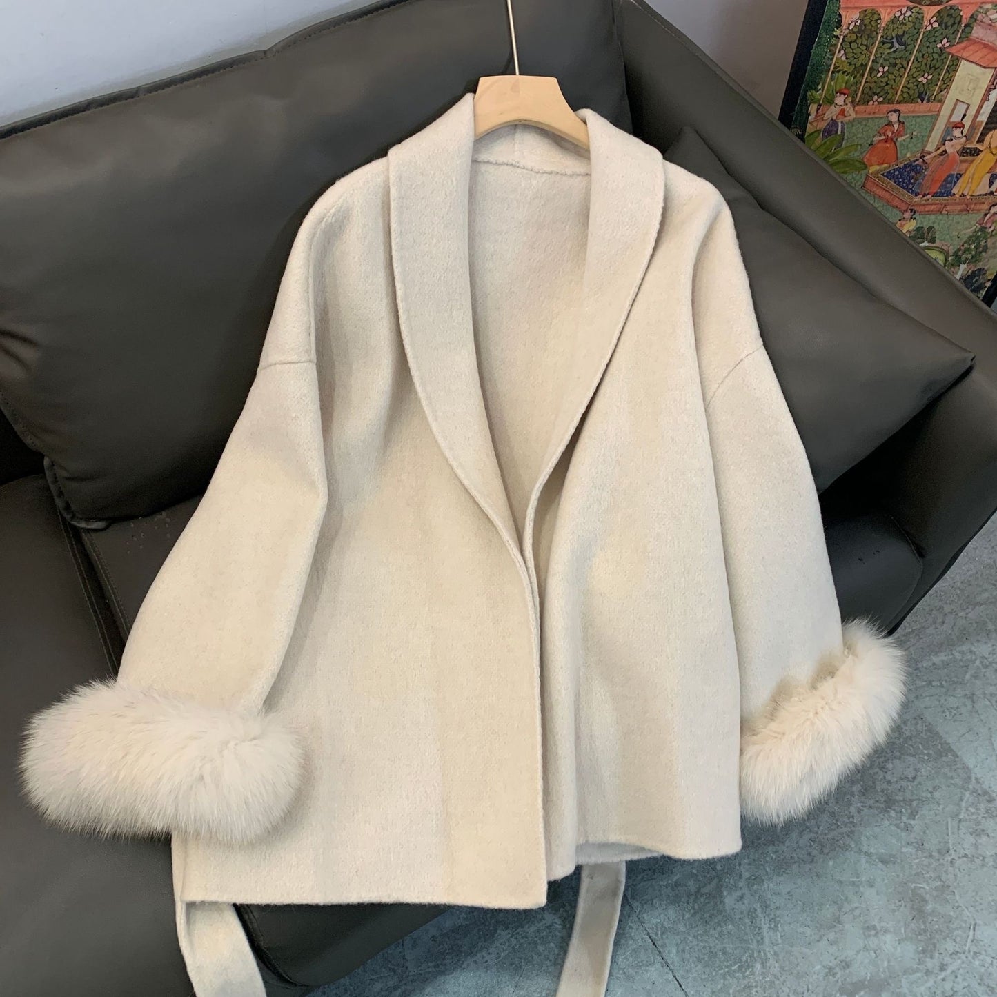 Manteau Adèle Élégance Double Face