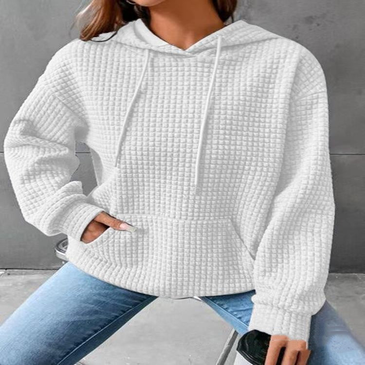 Pull femme ample uni – Confort et style décontracté
