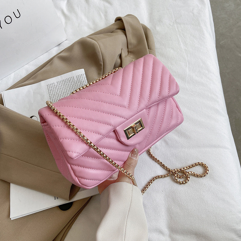 Sac Bandoulière Élégant à Chaîne pour Femme