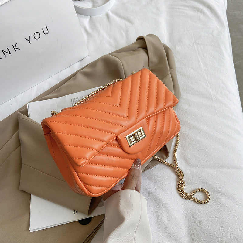 Sac Bandoulière Élégant à Chaîne pour Femme