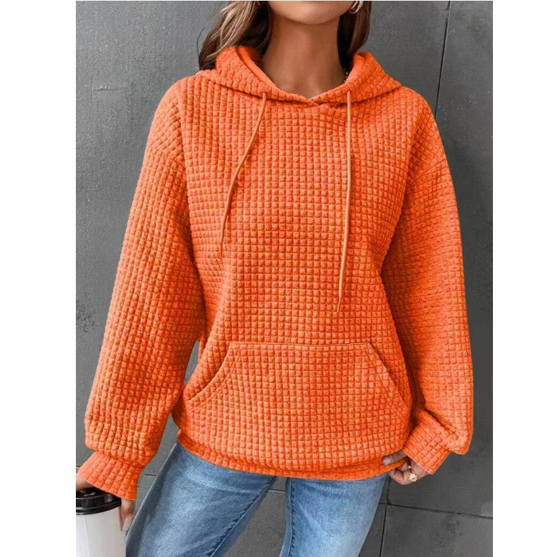Pull femme ample uni – Confort et style décontracté