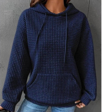Pull femme ample uni – Confort et style décontracté