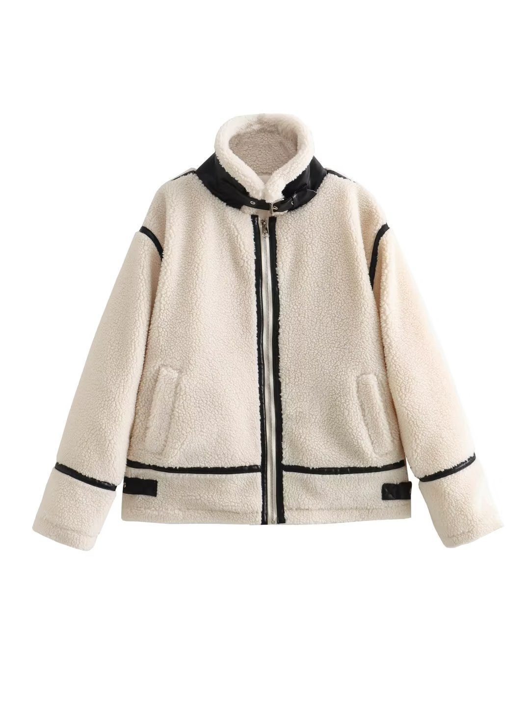 Manteau Margo Élégance en Laine d'Agneau