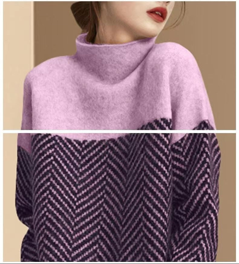 Pull col roulé épaissi – Chaleur et style pour l'hiver !