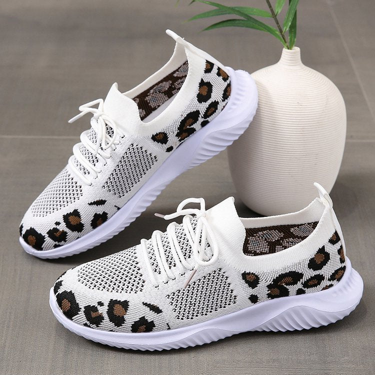 Sneakers Léopard Élégance