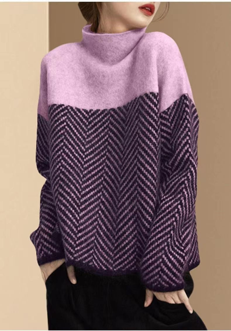 Pull col roulé épaissi – Chaleur et style pour l'hiver !