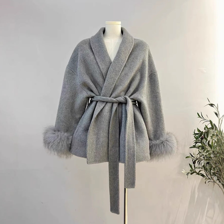 Manteau Adèle Élégance Double Face