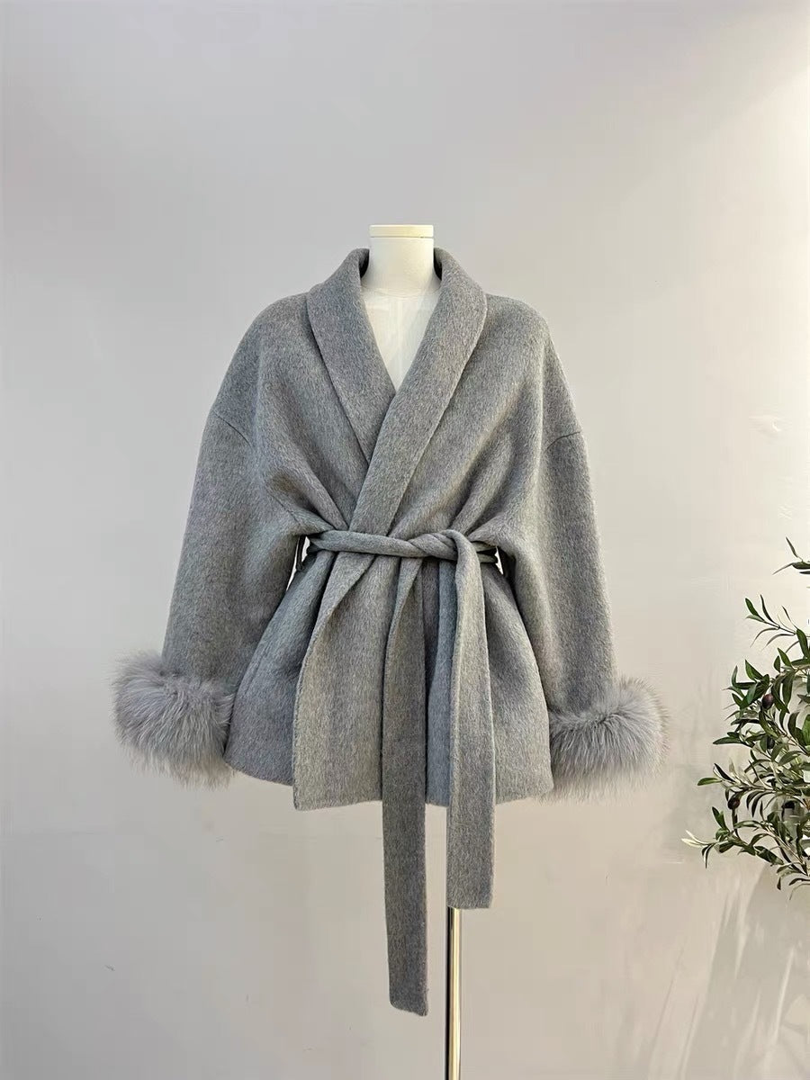 Manteau Adèle Élégance Double Face