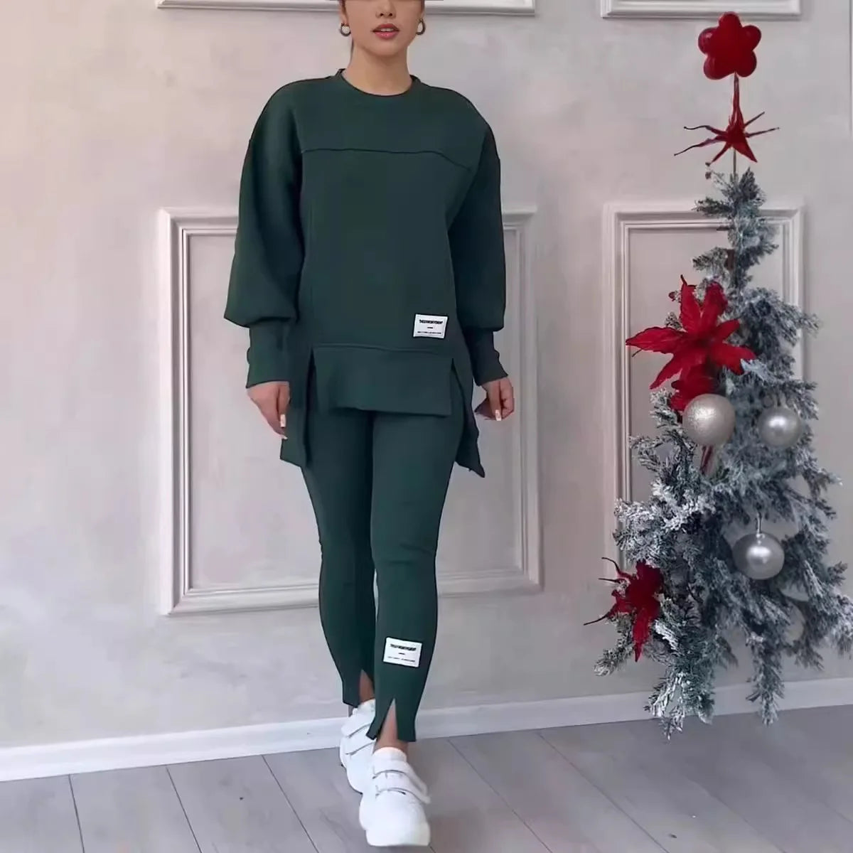 Ensemble Sport Chic – Confort et Élégance au Quotidien