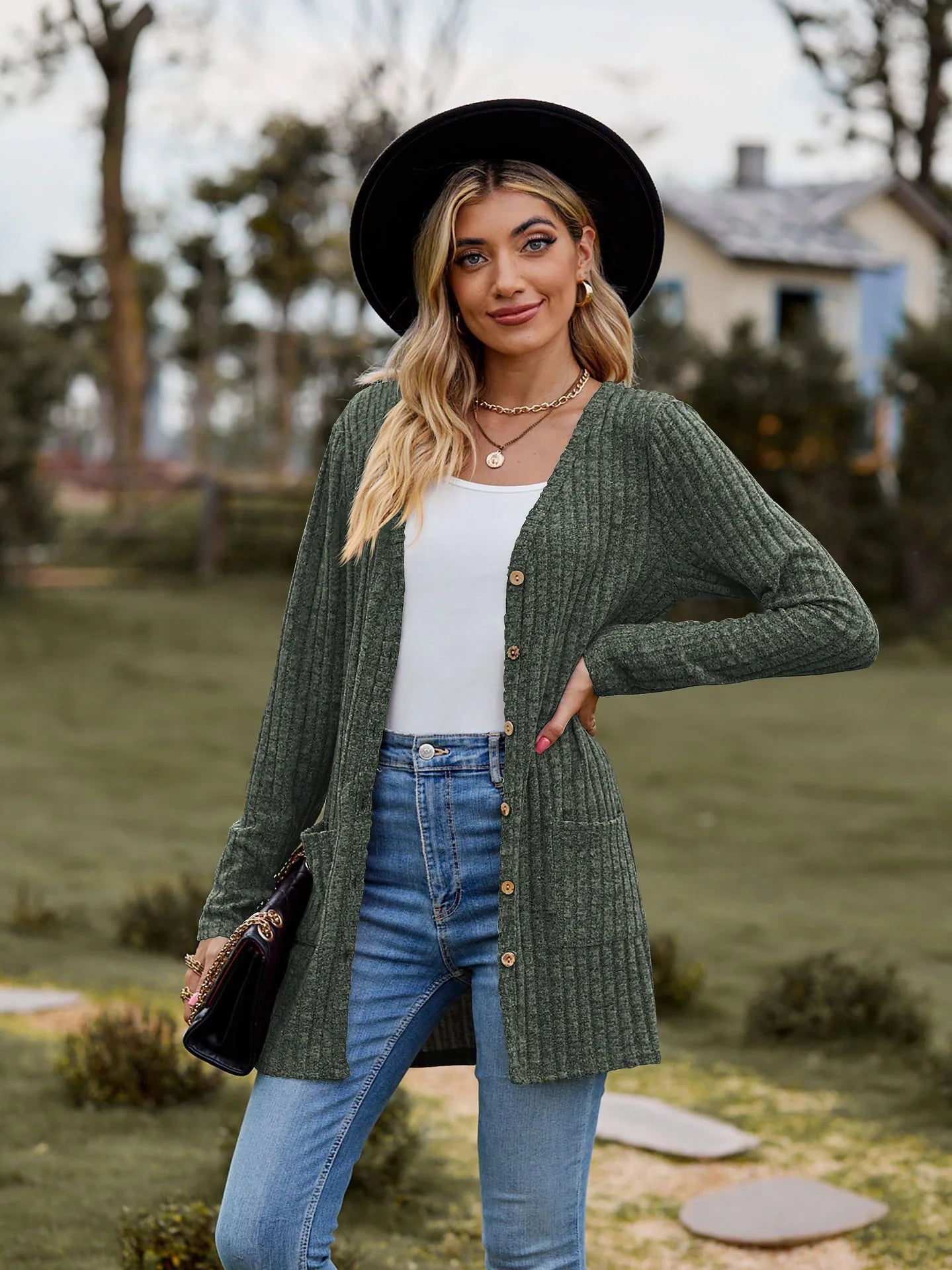 Veste Élégante à Rayures - Chic et Polyvalente