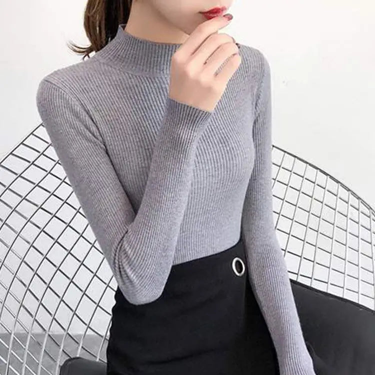 Chloé – Pull Col Montant Vintage & Élégant