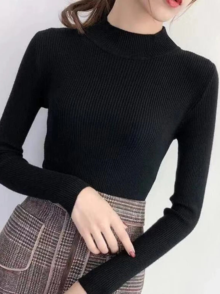 Chloé – Pull Col Montant Vintage & Élégant