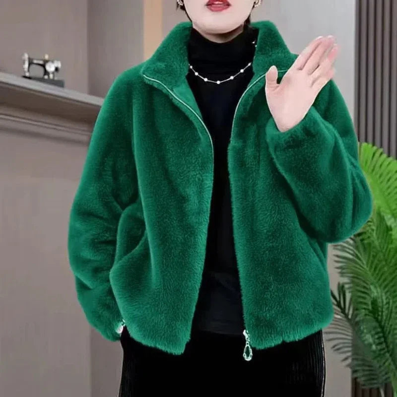 Manteau Élégant et Chaleureux pour Femme – Raffinement et Style