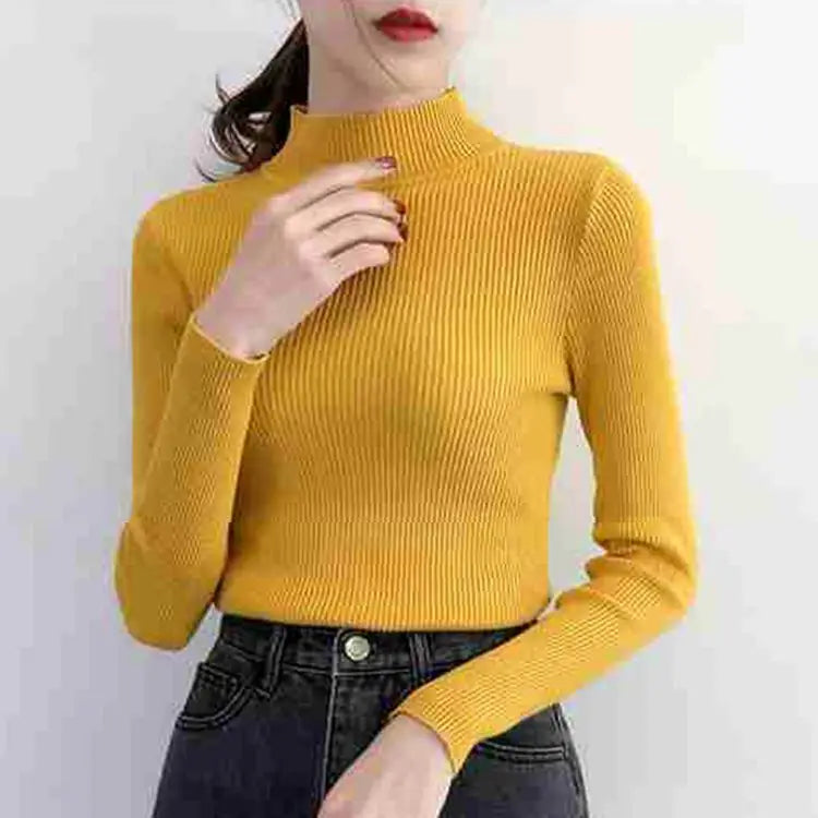 Chloé – Pull Col Montant Vintage & Élégant