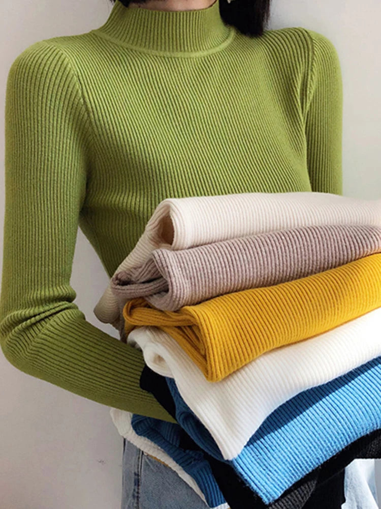 Chloé – Pull Col Montant Vintage & Élégant