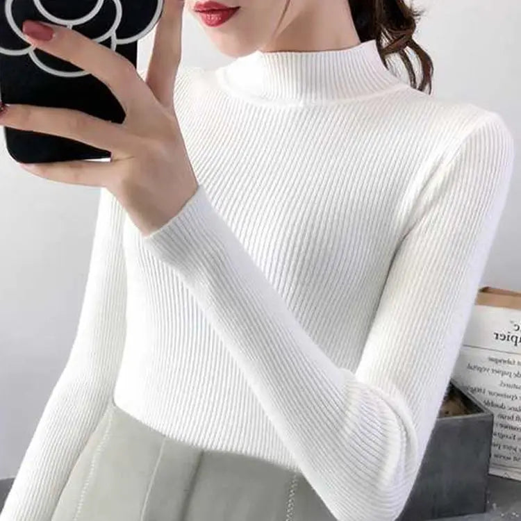 Chloé – Pull Col Montant Vintage & Élégant