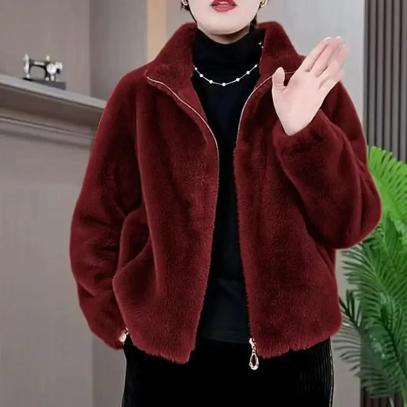 Manteau Élégant et Chaleureux pour Femme – Raffinement et Style