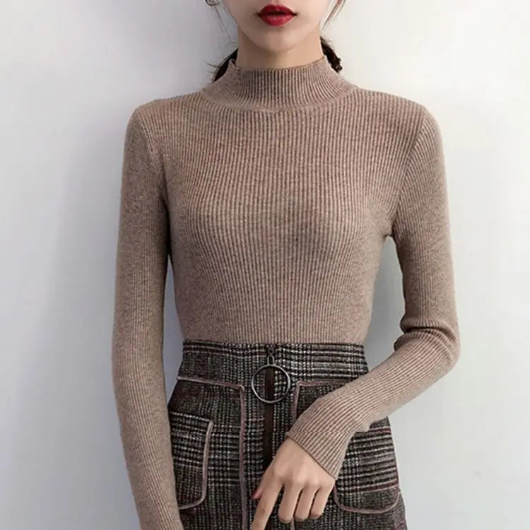 Chloé – Pull Col Montant Vintage & Élégant