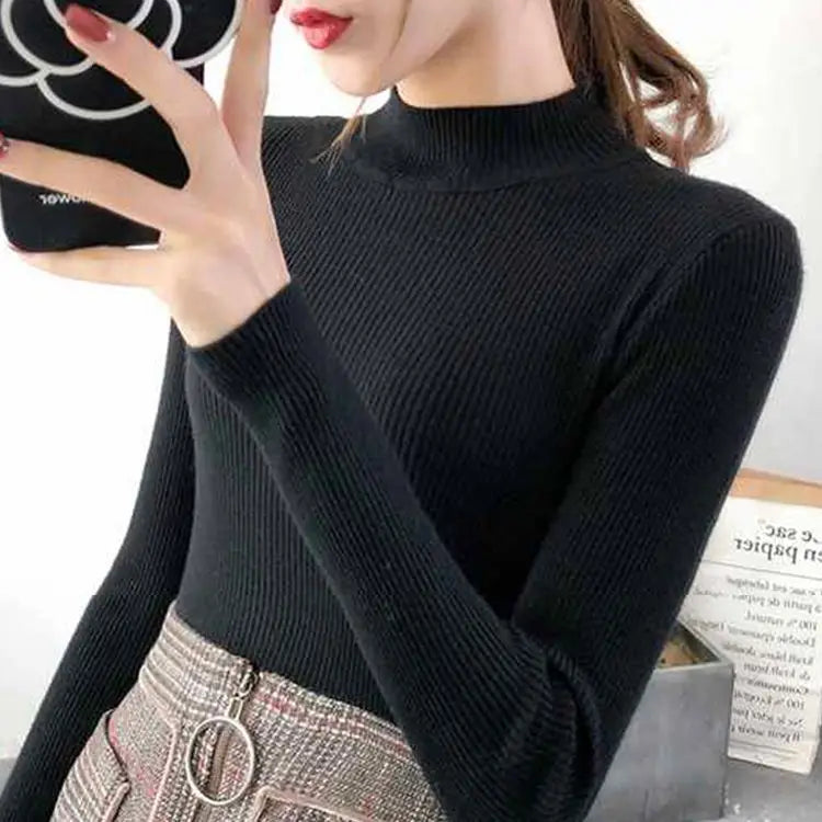 Chloé – Pull Col Montant Vintage & Élégant