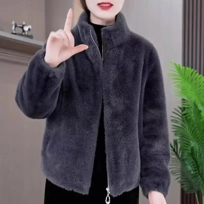 Manteau Élégant et Chaleureux pour Femme – Raffinement et Style