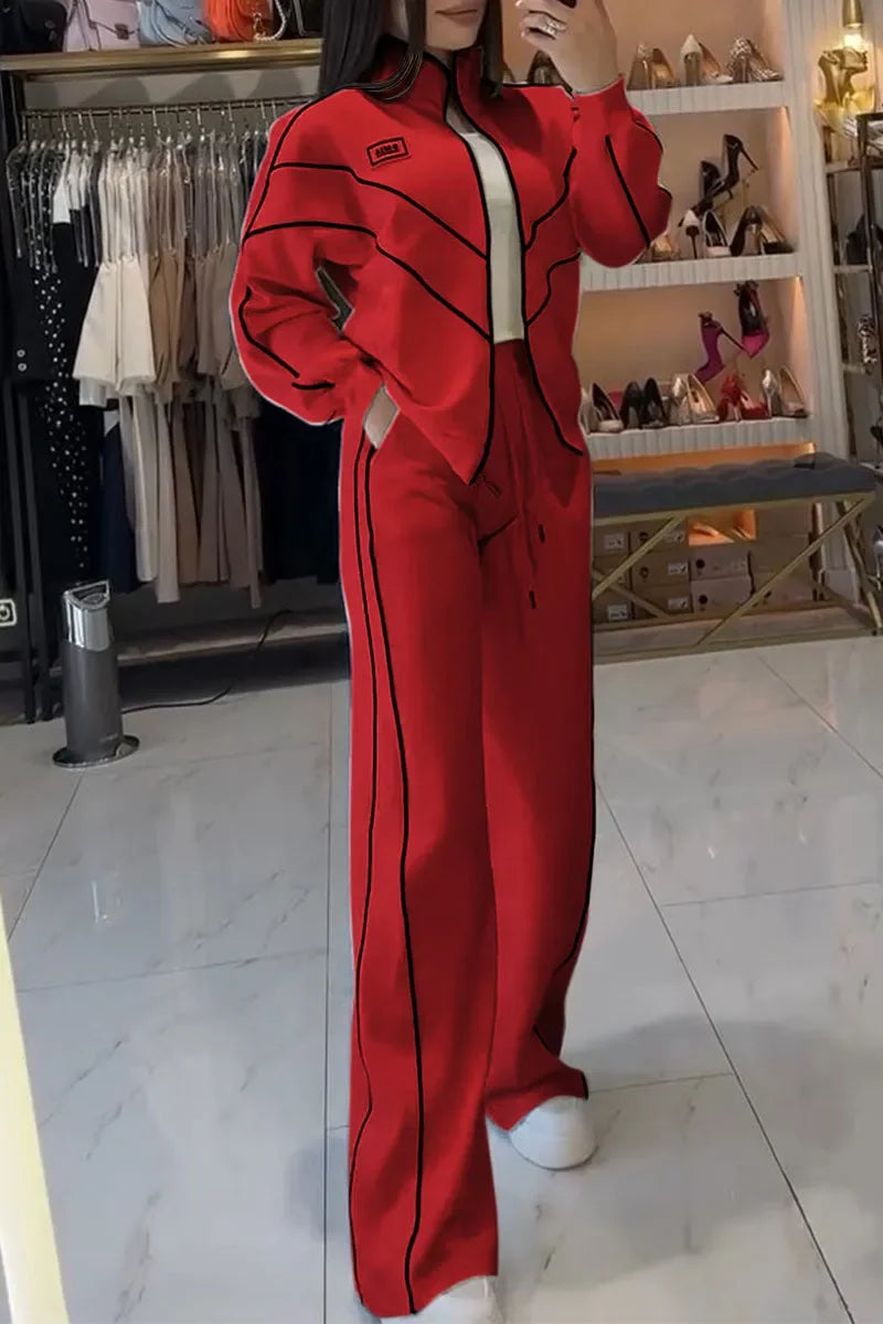 Best Ensemble Sport Élastique – Sweat à Zip et Pantalon Long