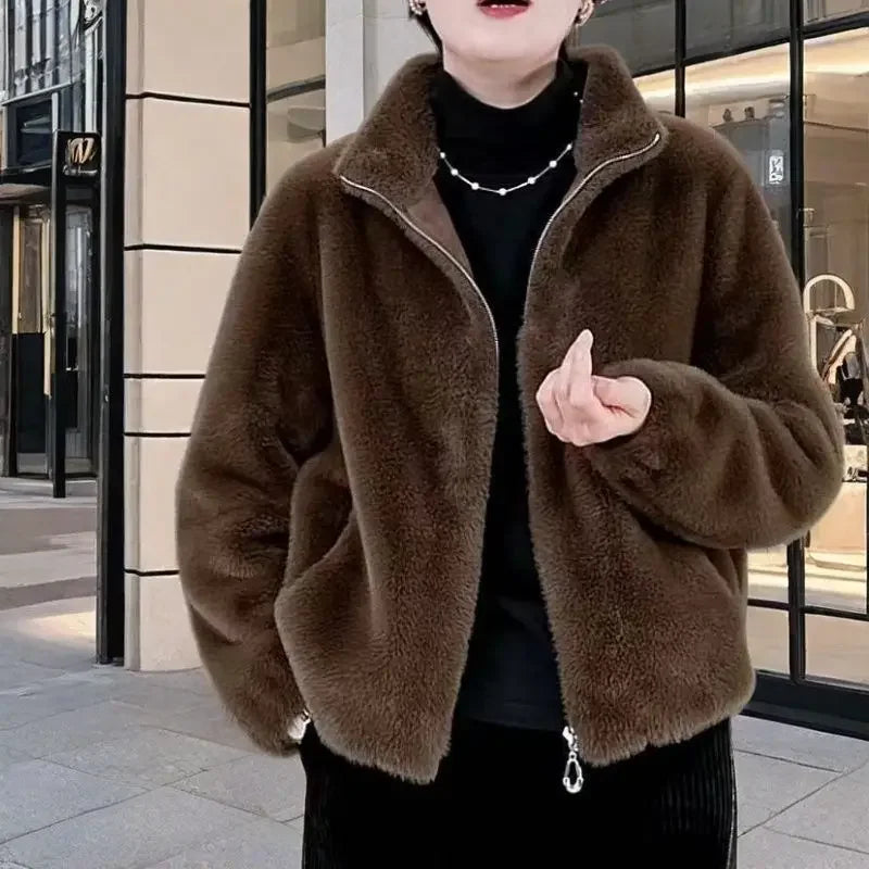 Manteau Élégant et Chaleureux pour Femme – Raffinement et Style