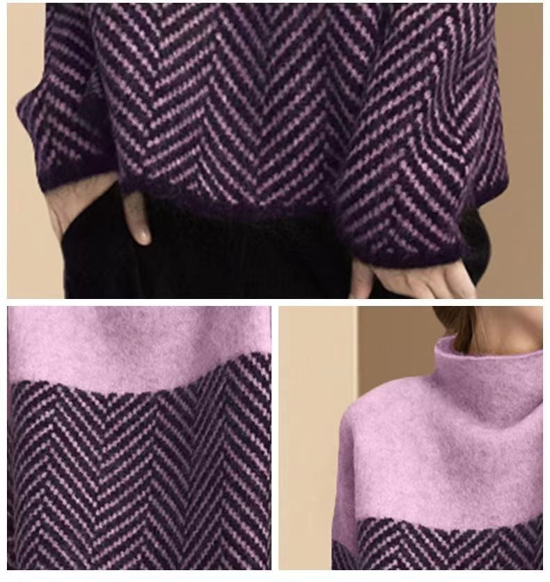 Pull col roulé épaissi – Chaleur et style pour l'hiver !