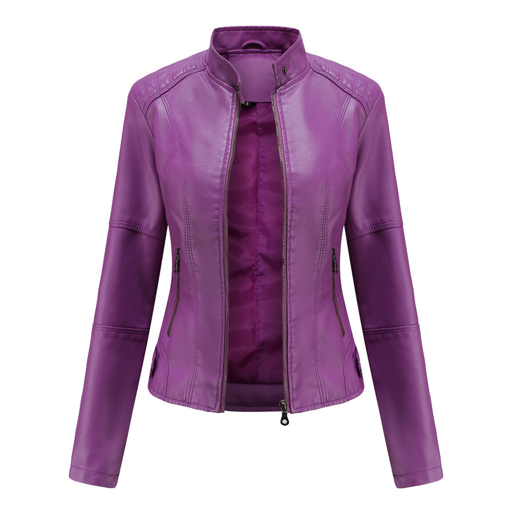 Veste Adèle en Cuir Chic