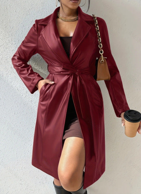 Veste en simili cuir femme – Style intemporel !