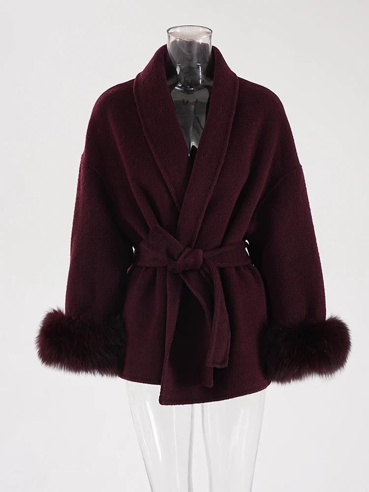 Manteau Adèle Élégance Double Face