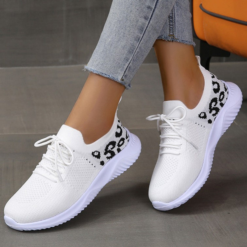 Sneakers Léopard Élégance