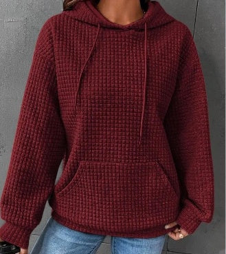 Pull femme ample uni – Confort et style décontracté