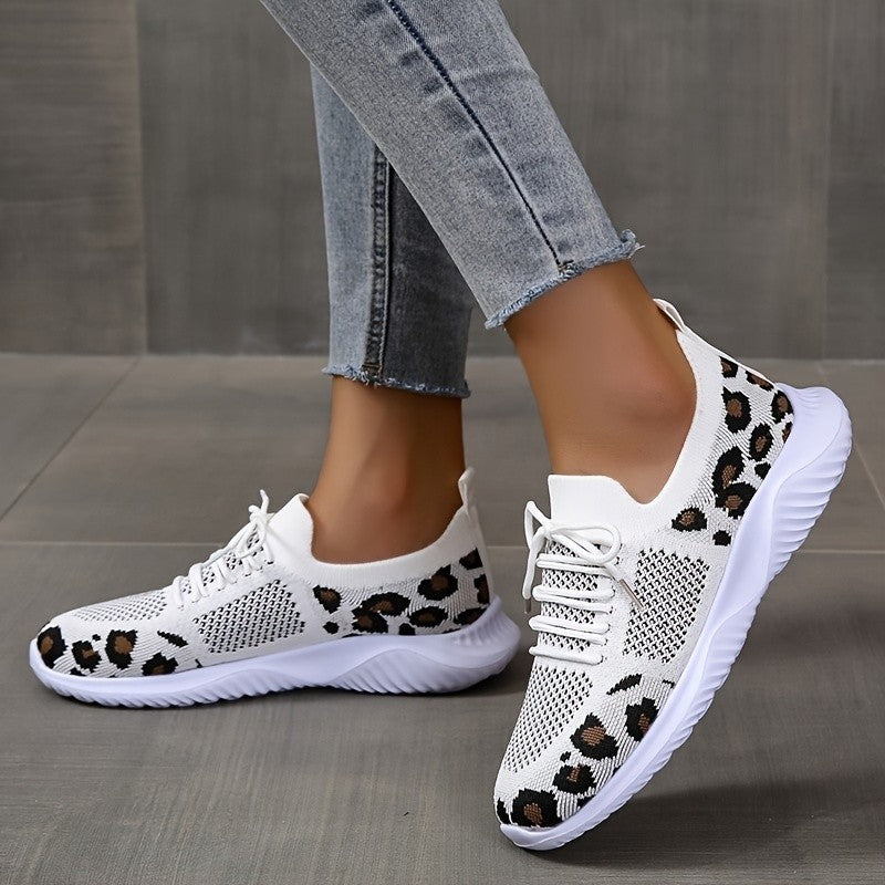 Sneakers Léopard Élégance
